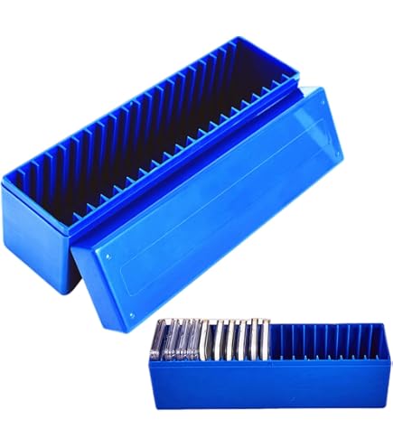 FINGERINSPIRE 18 Stück Silberbarrenetui 56x36mm Acryl Silberbarrenhalter Klarer Aufbewahrungsbehälter Kompatibel mit Silberbarrenbox für 1oz Silberbarren 1 Troy Ounce Bar