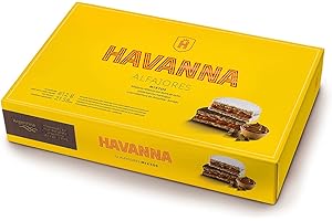 Havanna Alfajores Argentinos | Mixtos de Chocolate y Merengue | Galletas Rellenas de Dulce de Leche | Alfajores Argentinos tradicionales Gourmet | Caja 12 Unidades | 612g