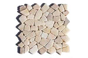 Mosaikfliesen - M-011 Onyx Bruchstein-Mosaik Badfliesen Bodenfliesen Wandfliesen - Naturstein Fliesen Lager Verkauf Stein-Mosaik Herne NRW