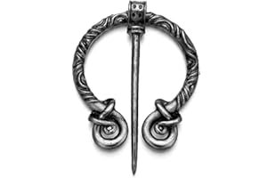 HOTADEN Broche Viking écharpe Cape Châle fermoir à boucle Pin pour les femmes Costume Broches Accessoires Décor