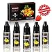 Produktbild STARKIT E Liquid 5 x 10mL PG70% VG30%,Fruit Flavours Nicotine Free Refill for E Zigarette Ecig Shisha Ejuice 0mg Watermelon |Juicy Peach | Cherry | Blueberry | Strawberry EJuice (Frisches Obst)