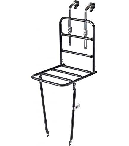 Ventura Front Wheel Carrier - Porte-Bagages Avant Pliant Bois Hêtre, Fabriqué En Europe