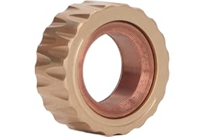 SUNGOOYUE Magnetischer Zappelring, Magnetischer Zappelring aus Metall für Erwachsene, Stressentspannendes Spielzeug