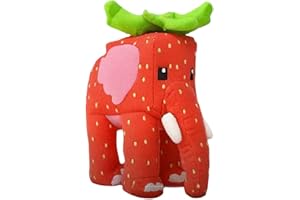 XYYYHTL Steal a Brainrot Plush Strawberry Elephant Plush Emotional Support Plushie Stuffed Animals Pillow Doll Cute Toys Gifts for Fans Girls Boys Birthday Present