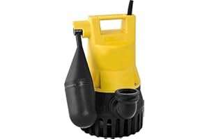 Jung Pumpen JP00206 Tauchpumpe U 3 KS 0.32 kW, 4 m Kabel mit Schaltautomatik