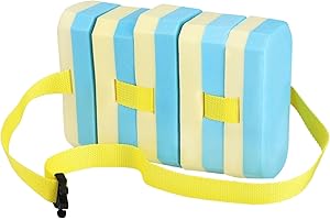 BIGKING Swimming Float Belt, Swim Training Belt, EVA Auxiliary Aquatic Kids Swim Belt, Foam Floating Swimming Disc Belt, Aids Training Buoyancy Support Belt for Kids
