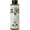 KORRES Oliven-Meeressalz Duschgel – Feuchtigkeitsspendend, Mit Olivenöl, Vegan, 250 Ml (2er Pack)