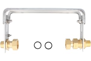 Vattenmätaruppsättning vattenmätarfäste för mätare med bygglängd 190 mm