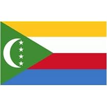 Drapeau Mayotte 90x150cm - Polyester Résistant Avec Œillets Métalliques