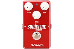 GOKKO GK-25 SonicFire Distortion Guitar Effects Pedal for Electric Guitar