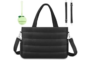 KUBYA Unisex blöja med Pacifier Case-1 skötväska Cosody Mommy Bag, svart, L
