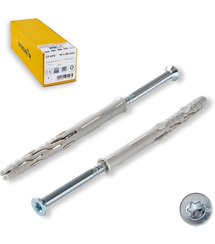 TOX Rahmendübel Fassad SK 10x160 Mm - Universaldübel Für Fassaden & Fenster