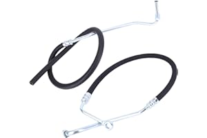 LSGGTIM Servolenkung Lenkungsschlauch für Multivan Van Transporter V T5 2.5 TDI 2003-2009 Servoschlauch Hydraulikschlauch Lenkung Servoleitung Rücklaufschlauch 7H1422893Q 7H1422891R 7H1422891P