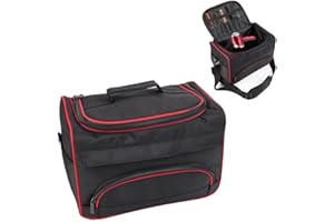 SEMME Profi Scheren Friseurtasche,Friseur-Tasche, Werkzeug-Beutel-große Speicher-Fachmann-Frisuren-Haar-Ausrüstungs-Werkzeug-Transport-Kasten-Tasche Multifunktions-tragbarer Friseur-Beutel-Friseur-Satz-Halt