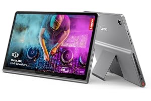 Lenovo Tab Plus with Octa JBL Hi-Fi Speakers| 8 GB RAM, 128 GB ROM| 11.5 Inch, 2K, 90 Hz Refresh| Wi-Fi Tablet| Android 14| 45 W Fast Charger| Built-in Kickstand| Color: Luna Grey