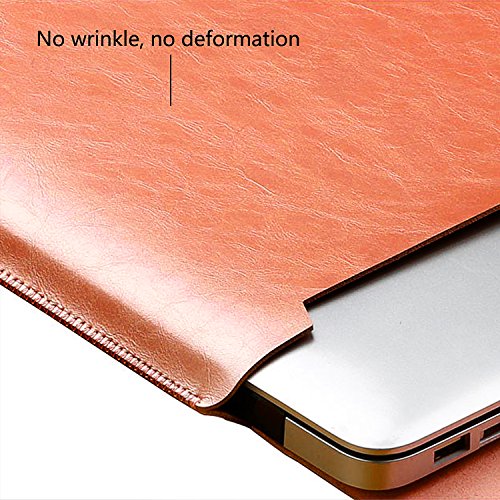 MacBook Air 13 Zoll Laptop Hülle, ZXK CO Luxus Mikrofaser Leder Laptop Tasche Wasserresistente Laptop Hülsen Beutel Abdeckung für MacBook Air &Macbook Pro 13.3 Zoll Ultra Dünn Case Cover mit Mauspad - 6