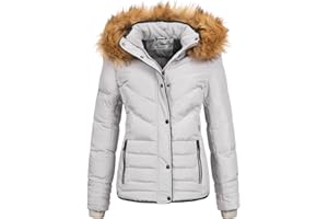 Elara Chaqueta Acolchada para Mujer de Invierno Entallada Chunkyrayan