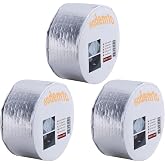 3 ADET &Ccedil;amur Bant &Ccedil;atı İzolasyon Ses Su Yalıtım Tamir Sakız Bandı Gri 48 mm x 2 Metre