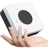 CHUWI LarkBox X Mini PC, Intel N150 (3.6GHz, TDP 15W), 12GB LPDDR5 512G SSD, 4K &Uuml;&ccedil;l&uuml; Ekran, Windows 11 Mini Bilgisayar, USB3.