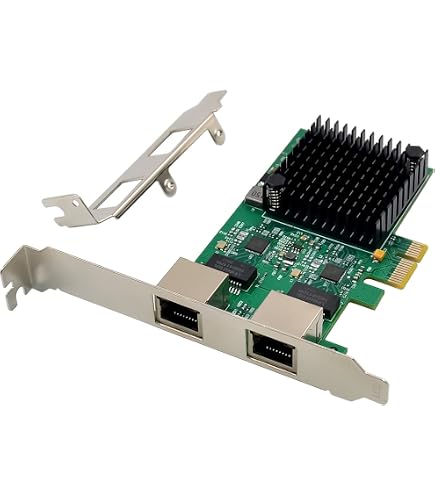 KALEA-INFORMATIQUE Carte réseau PCIe x4 avec 4 Ports 2.5 Gigabit RJ45