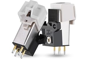 Hakeeta Cartuccia Giradischi, Cartuccia Phono con Stilo, Cartuccia fonografica per Giradischi Giradischi, Cartuccia Giradischi con Stilo ellittico