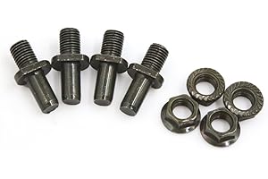 UXCELL sourcing map 4Pcs Dark Green Metal Motorcycle Rear Driven Sprocket Screw Bolts
