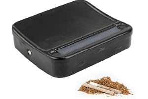 Cigarettrullningsmaskin tobak skämt, automatisk cigarettrulle maker rullmaskin för cigarettlager och förvaringsfodral, 70 mm