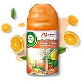 Airwick Freshmatic Automatic Air Freshener Refill, Lemon & Orange Blossom -250 ml | 2600 Sprays Guaranteed | Automatic Room F
