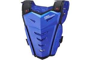 XEPAJS Adultes Armure Moto Gilet Protection Équipement pour Moto Cross Scooter VTT Enduro Patinage Skate Snowboard Homme ou Femme, épine Dorsale Protecteur