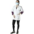 SUBA Unisex Cotton Half Sleeves White Lab Coat for Medical Professionals | Laboratory Students Apron For Men and Women