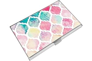 NCOALE Business Card Holder, Pocket Metal Card Case Slim Business Card Case for Women, Professional Stainless Steel Business Card Holders, Keep Business Cards in Immaculate Condition Buckle Style Shut