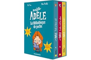 Ma bibliothèque Mortelle Adèle : Coffret des tomes 1 à 3: Petit, mais mortel !