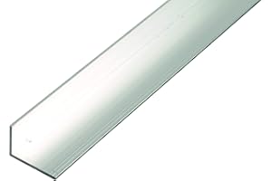 Alberts 473983 Perfil de ángulo, Aluminio, natural, 1000 x 30 x 20 mm