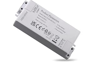 EAGWELL LED Driver 12V 36W, LED Transformer 240 to 12V DC 3A, Constant Voltage LED Power Supply Adapter, Low Voltage Transformer Converter for Strip Light, Downlight and G4, MR11, MR16 LED Light Bulb