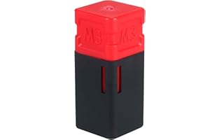 TOOARTS Tooart Parte Della Pistola Rivettatrice di Ricambio - M3 Assorted Rivetto Dado Mandrino e Naso Pezzo Rivettatrice Punta Metric Sostituzione Rivettatrice Parte Mandrino Filettato per Mano Dado Rivetto