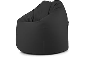 EXTROITALY TERA - Pouf Poltrona (78x78cm, H.93) Puffo per Sedersi in Ecopelle con Cuciture Rinforzate, Poltroncine da Salotto e Giardino Adatte per Interno ed Esterno, Antimacchia e Idrorepellente