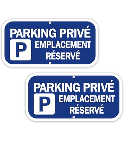 Cartello 'Parcheggio Privato - Rimozione Forzata' 33x33 Cm, In PVC O Alluminio, Produzione Francese AUA SIGNALETIQUE - 3