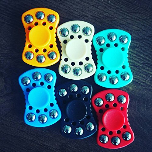 Fidget Sinner Fashion Design EDC Finger Tip Bearing Toy Awesome Choice of Kids and Young, Beige  B06XPD8P5Y (Red)