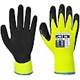 Portwest A143 Thermal Soft Grip Glove Yellow/Black, X-Large