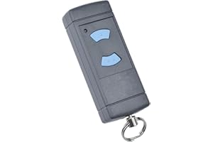 HENGBIRD 1 sztuka otwieracz do bramy garażowej, pilot zdalnego sterowania, kompatybilny z Hormann 868MHz hse2 868 hsm2 868 hs1/2 868 hsz1/2 868, pilot zdalnego sterowania, 2 kanały