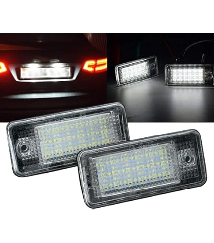 Éclairage LED De Plaque D'immatriculation Pour Audi A6 4F RS6 C6