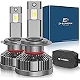 D-Lumina H7 LED Headlight Bulb Canbus Error Free 120W 22000LM Auto Car Lamp Lights Conversion Bulb Light 6000K - 2 pieces