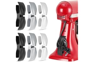 GÉNÉRIQUE Singphere 6 Pcs Organisateur de Câble, Attache Câble, Support de Cordon pour Électroménagers - Idéal pour Ménager, Mélangeur, Cafetière et Autres Appareils Électriques