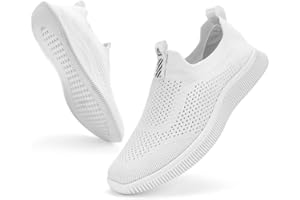 MrToNo Slip On Sneakersy męskie i damskie, buty sportowe, do fitnessu, hali sportowej, buty rekreacyjne, oddychające, lekkie buty do biegania po ulicy, wygodne buty do biegania na świeżym powietrzu