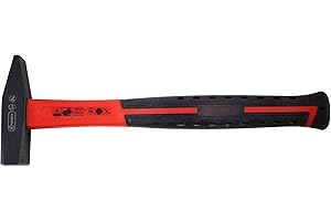 Connex Schlosserhammer - 300 g Kopfgewicht - Robuster Glasfaserstiel - Maximale Schlagkraft - Für Profis & Heimwerker / Hammer / Ingenieurhammer / Werkzeug / COX603300