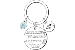 Lumengqi Llavero de graduación Regalos de graduación inspirados para ella Él Estudiantes Graduados Clase de escuela secundaria para llavero Llavero de graduación Recuerdo de estudiante graduación