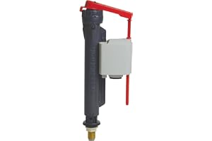 Wirquin 10723588 Chasse D'eau wc Robinet flotteur à Alimentation Basse, gris Jollyfill teleskopisk justerbar 3/8 tum 10 mm mä