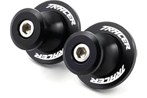 ZESIDIMO 2 trinquetes de soporte de motocicleta M6 para Yamaha TRACER 9/7/GT 900/GT 700/GT tracer900gt TRACER 7 2021 2022 2023 tracer9gt tracer7 TRACER 9 GT Accesorios (Negro)