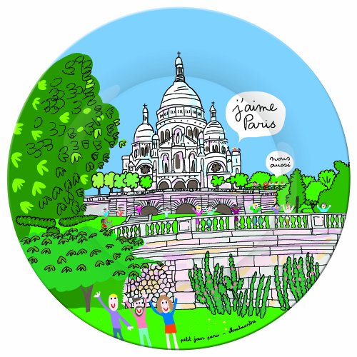 Paris Dessert Plate (20 cm, Paris, Montmartre)