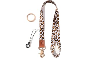 SENLLY Llavero Cordón de Cuello, Diseño de Patrones Originales Acollador Correa para el Llaves y Badge Id Tarjeta